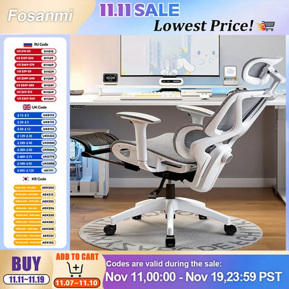 Elektronischer Gaming-Computerstuhl, ergonomische Bürostühle mit Rückenlehne und versteckter Fußstütze, 150-Grad-Neigung, Rollstuhlmöbel