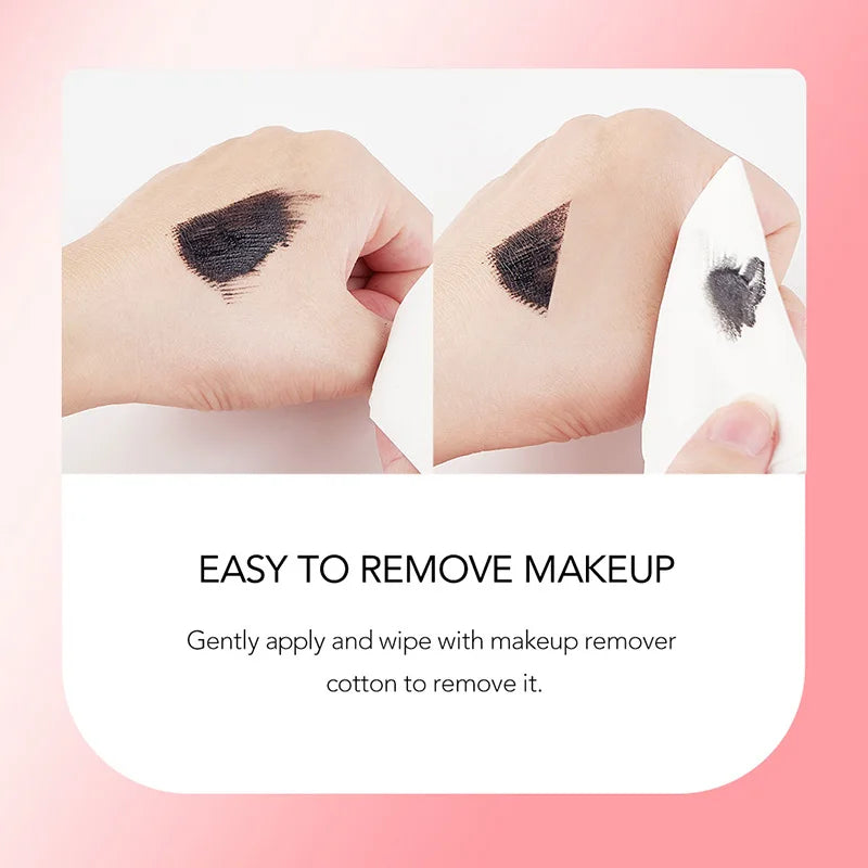 3D Mascara Waterproof Extra Volume Long -lasting Hyper-Curl Lengthening Eyelash Non-smudging Eyelashes Black Mascara Makeup.