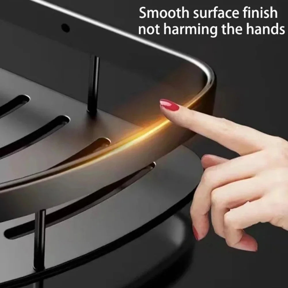 Badezimmerregal ohne Bohren, Wand-Eckregal, Toilettenartikel, Make-up, Shampoo, Aufbewahrung, Organizer, Handtuchhalter, Duschregal, Wohnaccessoires