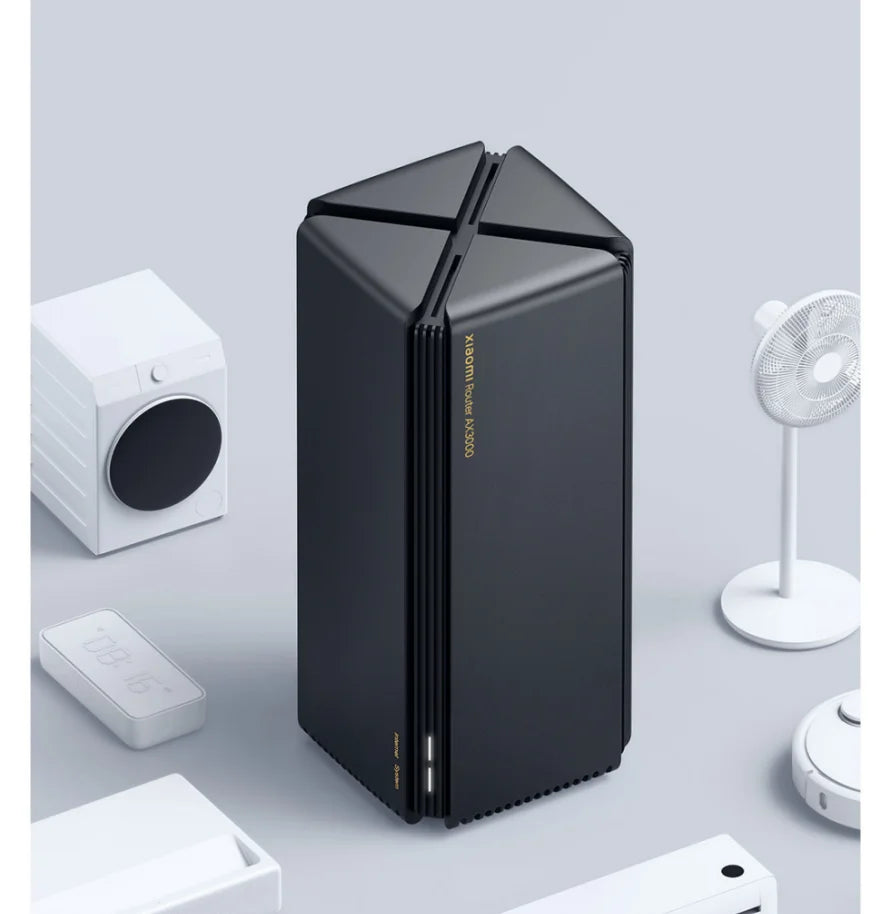 XIAOMI Router AX3000，Repeater Extend Gigabit Amplifier Signal Booster，WIFI 6 Nord Vpn Mesh 5GHz，Chinese Version With Adapter.