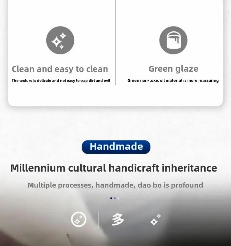 Jingdezhen Keramikgefäßwaschbecken – handgefertigtes rustikales Schwarz- und Sandkunstwaschbecken mit Spritzschutz-Design für den Badezimmer-Waschtisch individuell anpassbar