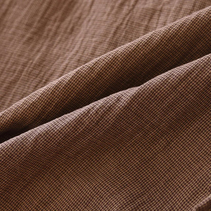 2025 New Spring Couple's Pajama Set 100% Cotton Long Sleeve Long Pants Two Piece Set for Men and Women's Home Furnishings