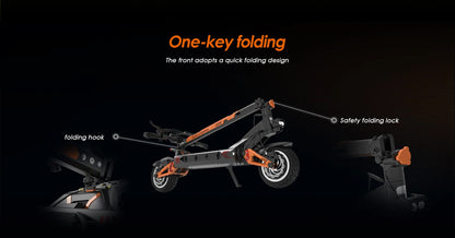 Kukirin G3 Pro Electric Scooter Dual Motor 52V23.4AH Large Battery Fast Off-Road 10 Inch 80km Long Endurance Electric Scooter