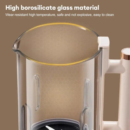 1500ML SoyMilk Machine Electric Juicer Blender Mixer Soybean Milk Maker Wall Breaking Machine Rice Paste Maker Breakfast Machine.