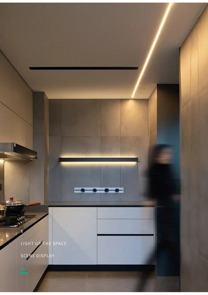 1M-15M LED Neon Silicone Tube Rope Waterproof Flexible Neon Tape Cabinet Closet Silica Gel Ribbon Strip Light Channel Diffuser.