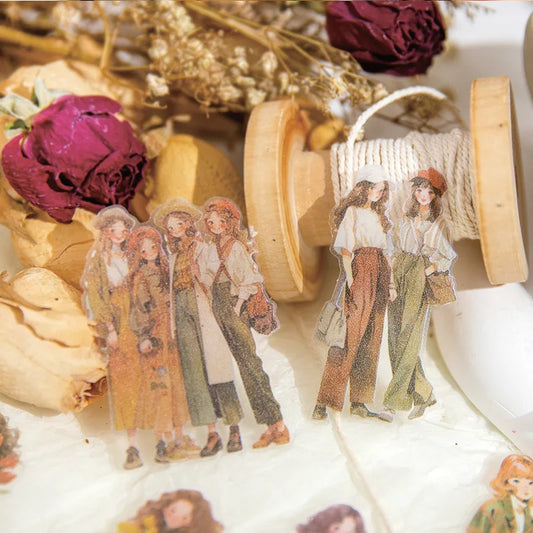 60 stücke/1 Los kawaii Briefpapier Aufkleber Streifzug Talk Junk Journal ing dekorative mobile Scrap booking für Aufkleber Sammelalbum.