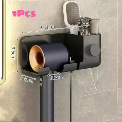 Haartrockner Halter Haar Werkzeug Organizer Wand Haartrockner Hängen Rack Platzierung Rack Badezimmer Multifunktionale Lagerung Rack