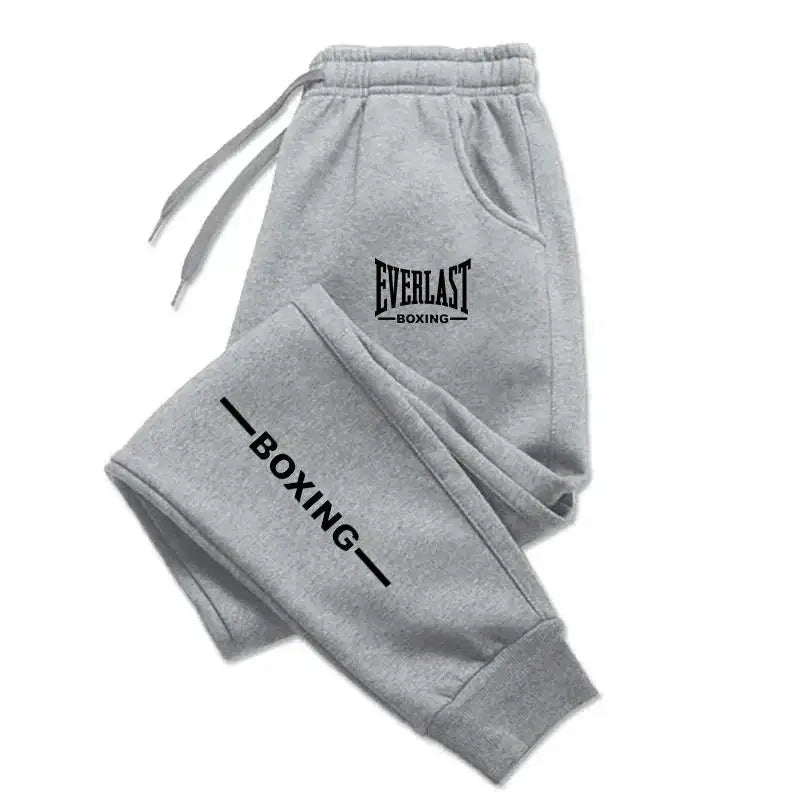 New Autumn EVERLAST Printed Jogging Pants Men's Tracksuit Pants for Men Sweatpants Jogger Men Brushed Gym Women Winter Trousers.