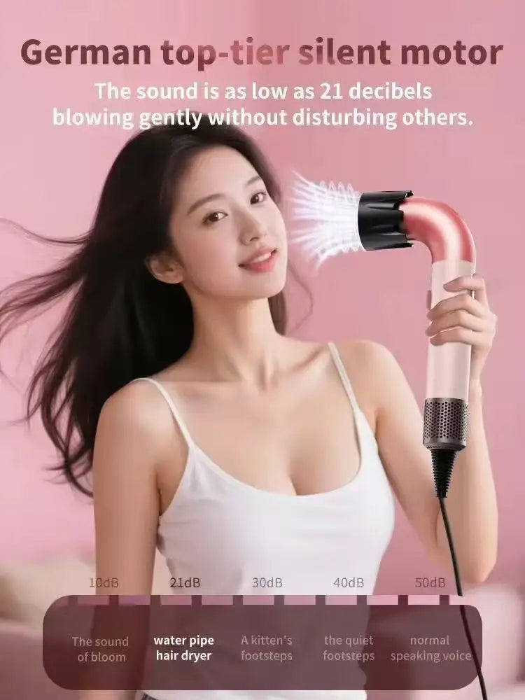 Ion Hair Dryer Professional Super Ionic Hairdryer Woman Electric Barber Blower Leafless Dry Machine