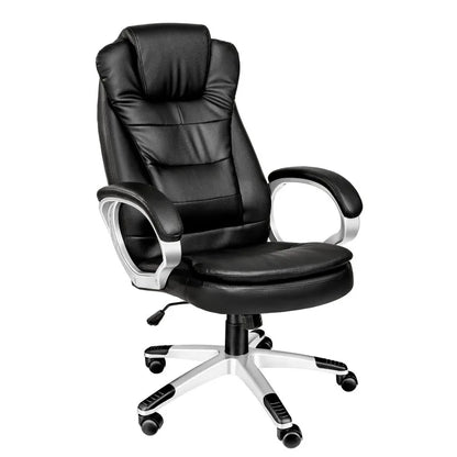 Bürostuhl Chefsessel Drehstuhl Bürostuhl Schreibtischstuhl mit Rollen Schwarz