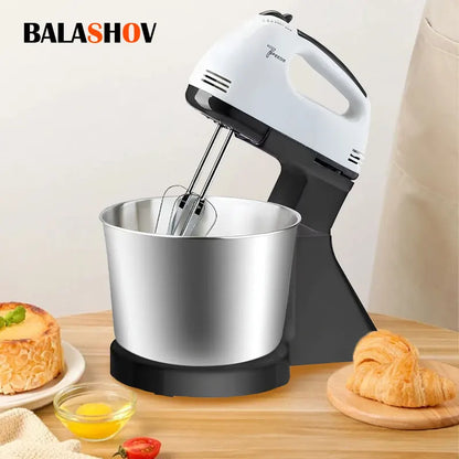 110V/220V Stand Food Mixers Kitchen Electric Food Blender Desktop Egg Whisk Cream Cake Dough Kneader Milk Frother Food Processor.