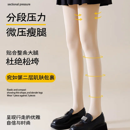 Women Tights Bare Legs for Women Autumn Winter Natural Skin Color Velvet Thickened Pantyhose Beauty Leggings One-piece Pants