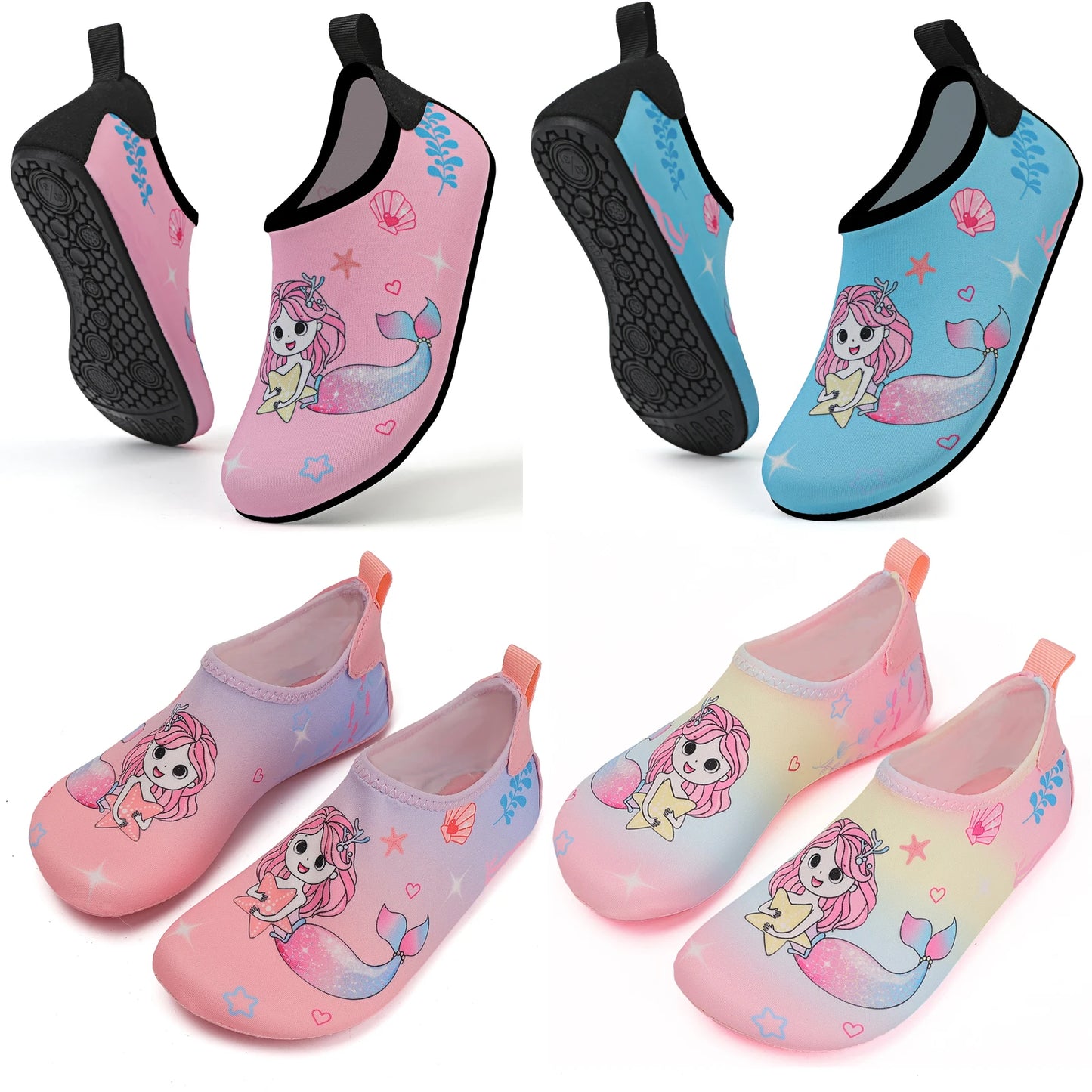 Children Beach Shoes Baby Soft Floor Indoor Slipper Snorkeling Swim Socks Boys And Girls Anti-Slip Home Barefoot Kids Slippers.