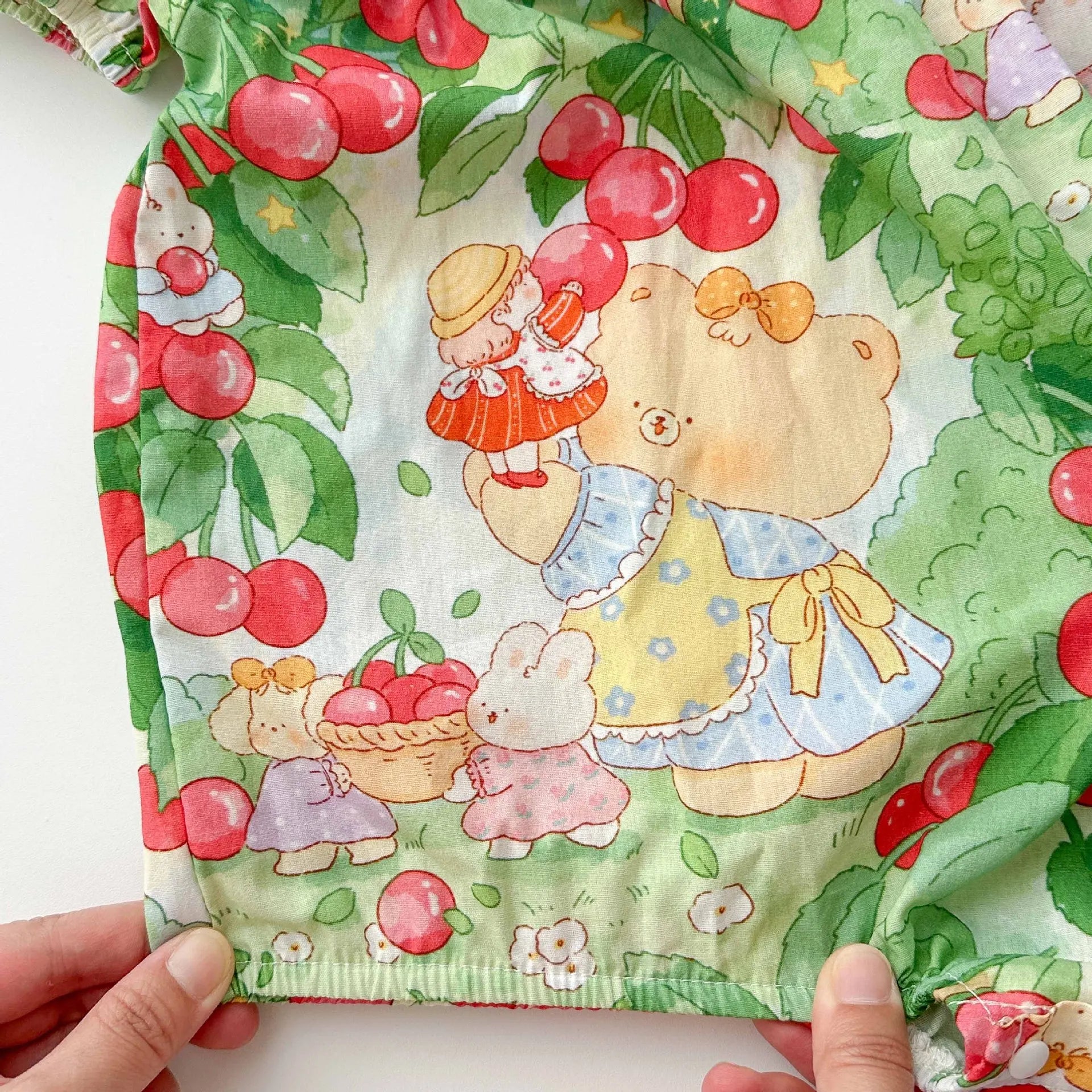 0-2 Jahre Baby Mädchen Kleidung Peter Pan Kragen Kleinkind Mädchen Body & One Piece Bunny Print Baby Mädchen Kleidung.