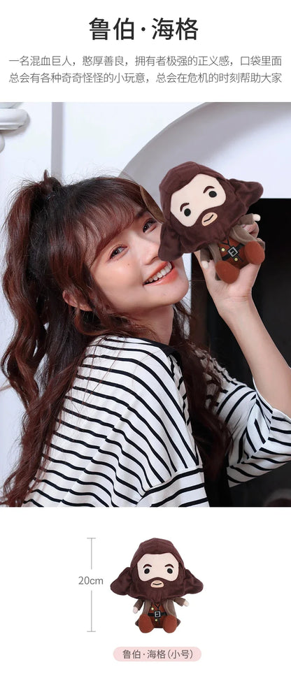 20/25cm Harry Potter Plush Toy Scarf Ron Movie TV Character Doll Soft Filling Stuffed Figure Collectible Gift Set.