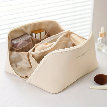 Makeup Organizer Female Toiletry Kit Bag Make Up Case Storage Pouch Luxury Lady Box, Cosmetic Bag, Organizer Bag For Travel Zip.