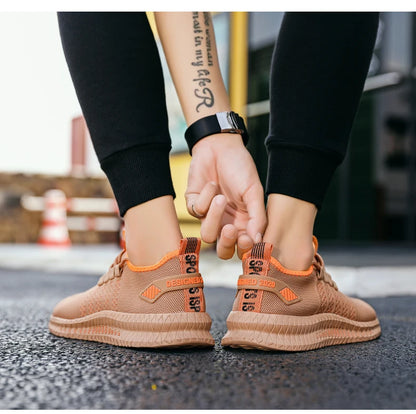 Big Size 48 Sneakers Shoes Men Lightweight Breathable Running Walking Male Footwear Lace-up Adult Sneakers Zapatillas De Deporte