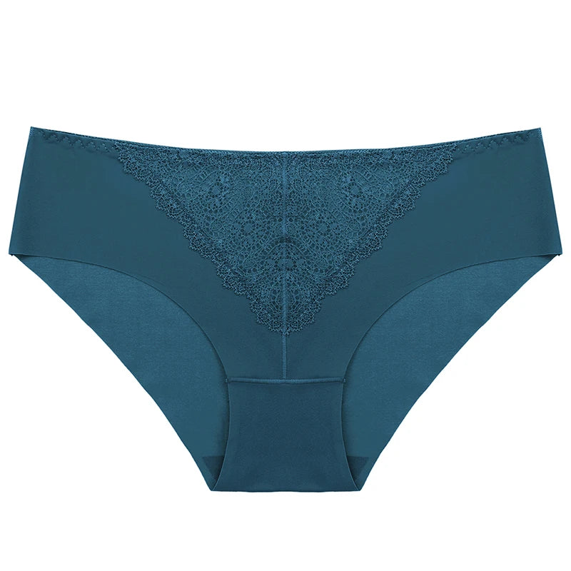 BZEL 10PCS/Set Women's Panties Exquisite Sweet Lace Underwear Sexy Lingerie Silk Satin Briefs Woman Comfort Breathable Underpant