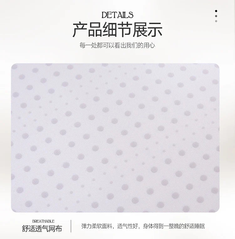 100 % Thailand-Matratze aus Naturlatex mit Bezug, Matratze aus natürlichem reinem Gummi, Oberseite aus Latex, roh, flüssig, verdickt, für Zuhause, Bettkissenmatte