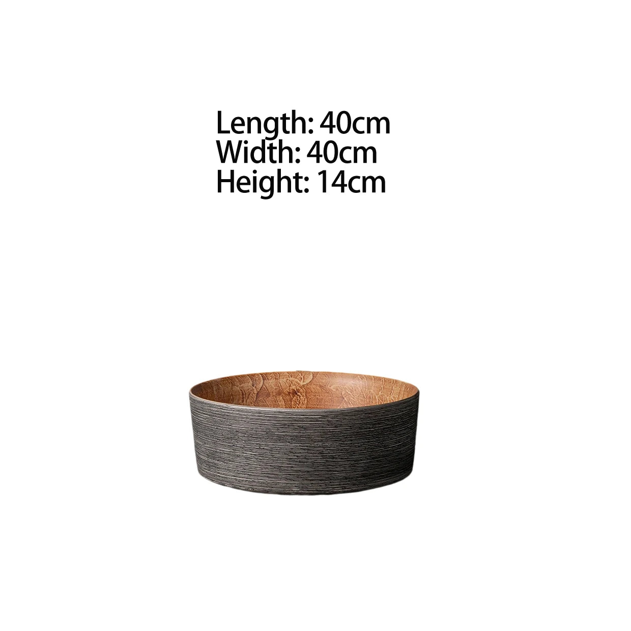 JIENI Art Keramik-Badezimmer-Waschbecken-Set, ovales Waschbecken, antikes Messing, Bambus-Wasserhahn, Pop-Up-Abfluss-Kombination, hochwertige Waschbecken aus Porzellan