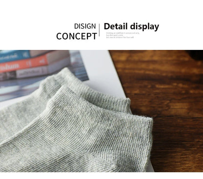 10/20/30Pairs Socks Men Women Boat Socks Thin Breathable Comfy Sweat-absorbing Ankle Socks Unisex Casual Plain Color Short Socks.