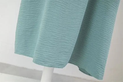 Muslim Loose plus Size Long Sleeve over Knee Pure Color Hooded Gown Spring Autumn Cross Border Fashionable Maxi Dress