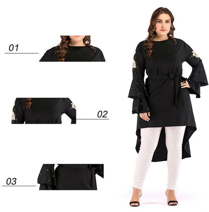 Ramadan Black Abaya Damen Dubai Luxury Islamic Women Muslim Dress Kebaya Kaftan Robe Musulmane Caftan Marocain Femme.