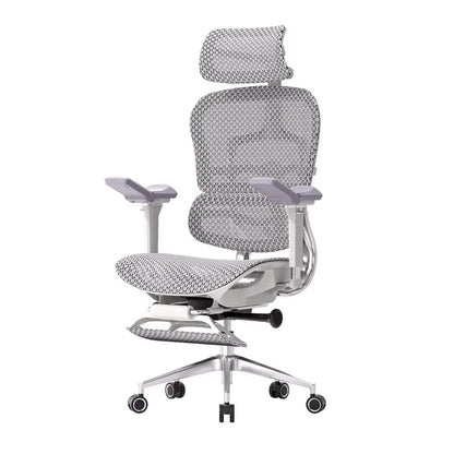 Bequemer ergonomischer Stuhl, drehbare Fußstütze, Räder, luxuriöser Ästhetikstuhl, Executive-Design, moderne Silla-Gamer-Möbel für Erwachsene