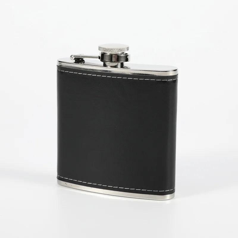 Outdoor Pocket Wine Bottle Pot Cup 9 Oz Mini Hip Flask Whiskey Wine Flask Stainless Steel Portable Metal Alcohol Men Flagon.