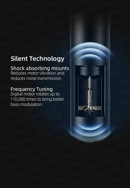 Professional negative ion hair dryer, high-speed constant temperature bladeless hair dryer home negative ion hair dryer