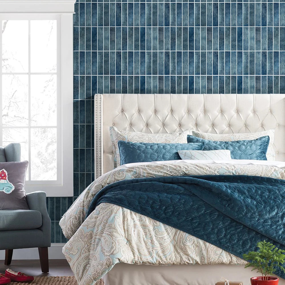 10 PCS Fish Scale Matte Peel-and-Stick Wall Panels, 30 x 30 cm, Waterproof Tiles, Living Room Splashbacks, Wall Decoration