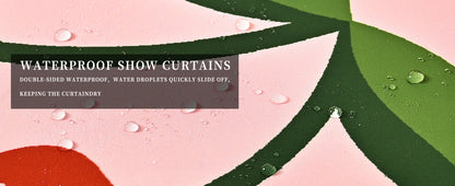 Duschvorhang-Set aus blau-goldenem Marmor, abstraktes Granitmuster, luxuriöse, moderne, wasserdichte Badezimmerdekoration