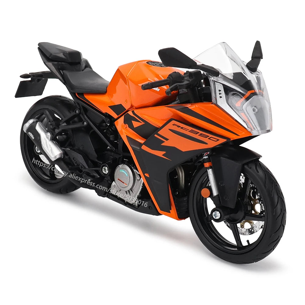 Maisto 1:12 KTM RC 390 simulation alloy motocross authorized motorcycle model toy car Collecting gifts.