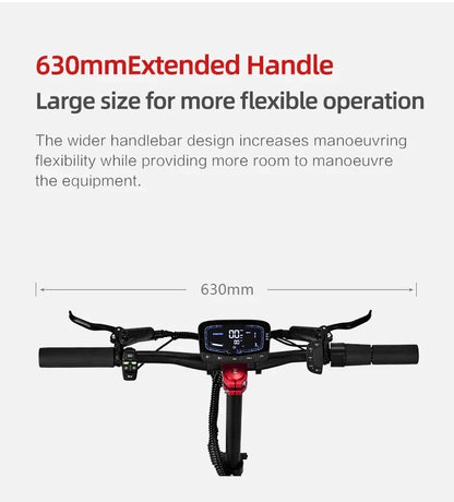 BOYUEDA S5 Electric Scooter 6000W Dual Motor 60V38Ah NFC Activation Scooters Electric 11" Off-Road Tire Bluetooth Connectivity