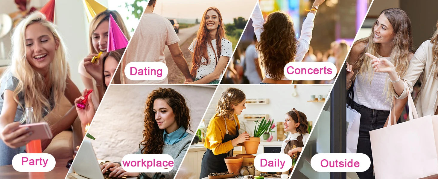 Professional 6IN1 1300W Multi-Functional Hair Styler - Dry, Straighten, Curl with Brush, Ideal for Salon & Home Use.