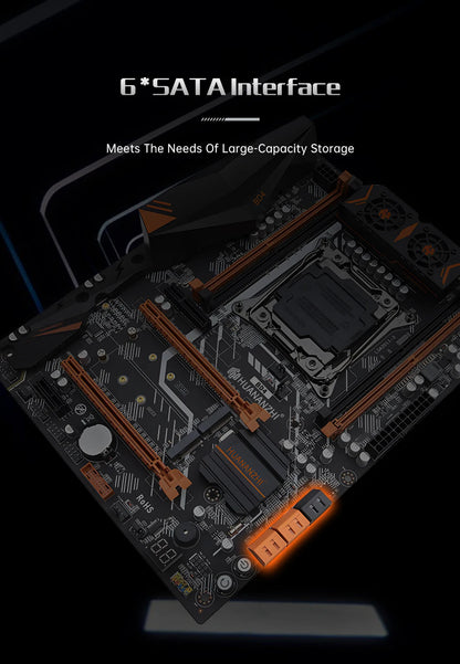 HUANANZHI X99 BD4 with E5 2680 V4 LGA 2011-3 X99 Motherboard Support DDR4 Combo Kit for High-End Gaming And Professional Use.