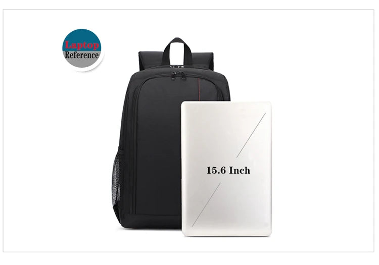 SLR digital camera backpack outdoor large capacity SLR camera bag 15.6-inch laptop backpack can accommodate SLR cameras and mult.