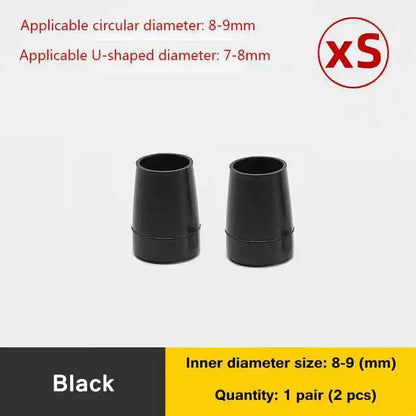 2Pcs Non-slip Wearable Heel Cover Round Woman High heels Protective Cover TPU/PVC Material Soft Damping Silencer Heel Protector