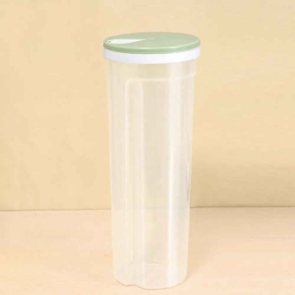 Large Capacity Noodle Container Convenient To Use Grain Storage Box Sealed Cans Transparent Moistureproof.
