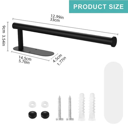 Selbstklebender Toilettenpapierhalter aus Edelstahl, Taschentuchhalter, wasserdichter Toilettenpapierständer, Badezimmerzubehör, Papierhandtücher halten