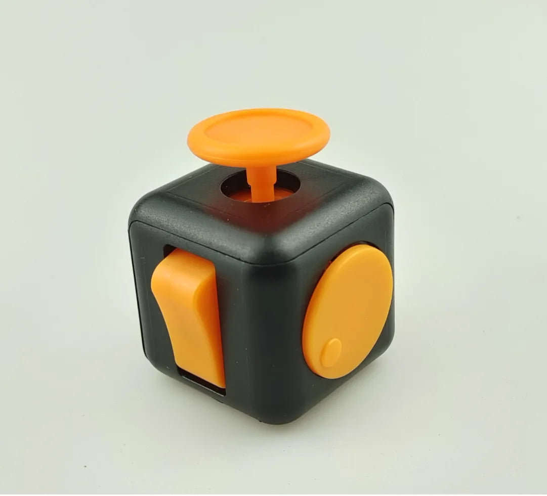 Solid Color Fidget Decompression Dice for Release Stress Autism Anxiety Relieve Adult Kids Stress Relief Anti-Stress Fingertip