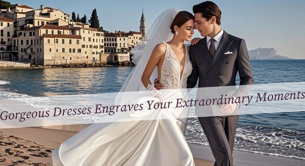 Süßes A-Linien-Abschlussballkleid mit V-Ausschnitt, Spitze, halbe Ärmel, Rüschen, knöchellang, lässiges formelles Abendkleid 2025, kostenlos individuell gestaltet.