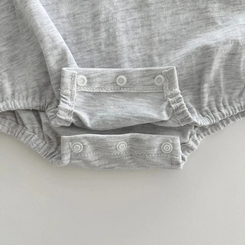 0-2Y Sommer Baby Body Niedlichen Cartoon Gedruckt Einteiliges für Kleinkinder Mädchen und Jungen Baby Kleidung Kleinkind Kurzarm Overall.