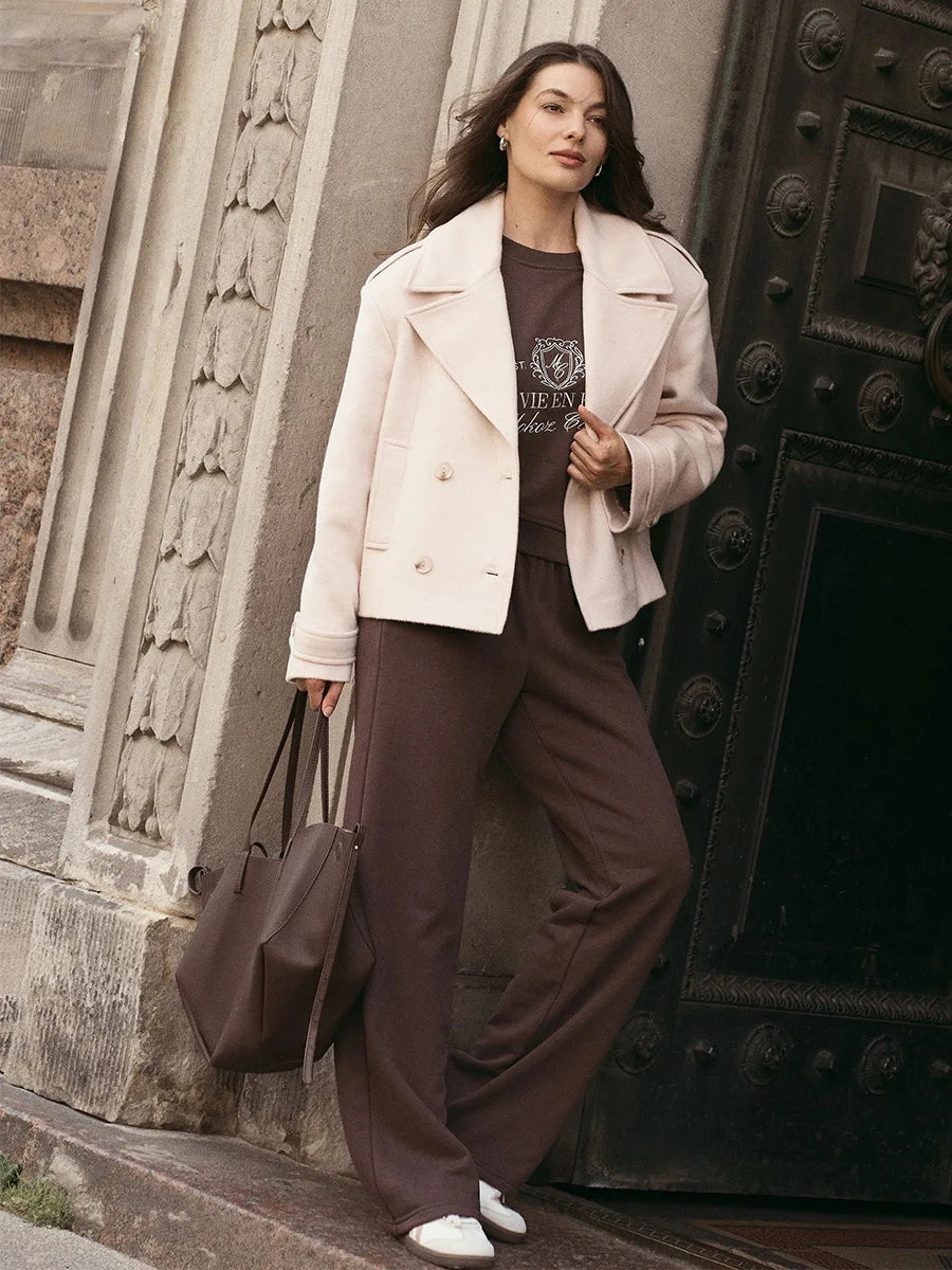 Bornladies Embroidered Hoodie Pants 2-piece Set Autumn New Casual Pants Women's O-neck Pullover Hoodie Suit