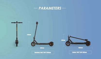 KuKirin S1 Max EU STOCK 2025 New Electric Scooters 350W Motor 36V 10.4Ah Battery 8 inch Tire 39km Max Range Foldable E-Scooters