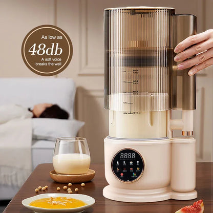 1500ML SoyMilk Machine Electric Juicer Blender Mixer Soybean Milk Maker Wall Breaking Machine Rice Paste Maker Breakfast Machine.