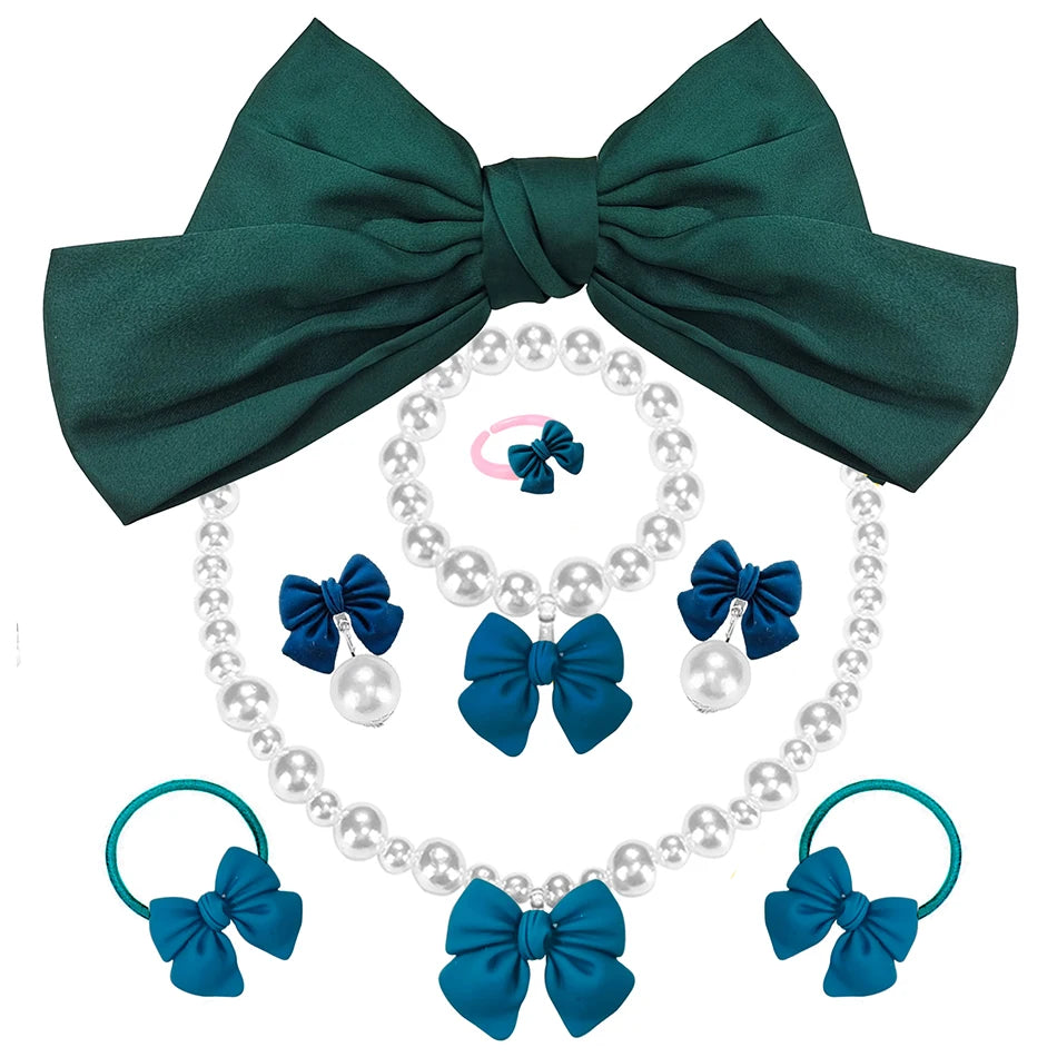 Girls Merida Cosplay Princess Dress Children Stage Performance Clothes Kids Halloween Carnival Party Long Sleeves Outfits