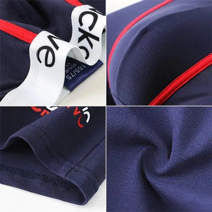 3Pcs Männliche Höschen Baumwolle männer Unterwäsche Boxer Atmungsaktiv Mann Boxer Gedruckt Unterhose Bequeme Shorts Männer Unterwäsche M-3XL