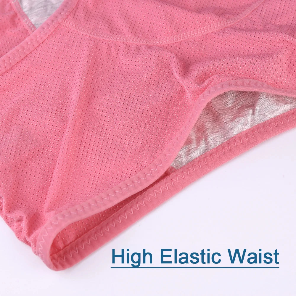5 Piece Set Menstrual Panties Women Leak Proof Period Underwear Europe Size XXS-5XL Physiological Waterproof Pants.