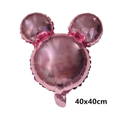 Mickey Minnie Folienballon Mickey Mouse Luftballons Minnie Geburtstag Party Dekor Kinderspielzeug Babyparty Ball Kinder Cartoon Geschenk